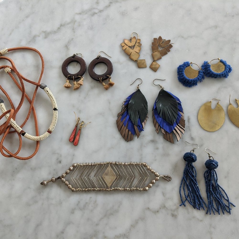 Noonday Collection Earring and Bracelet Bundle